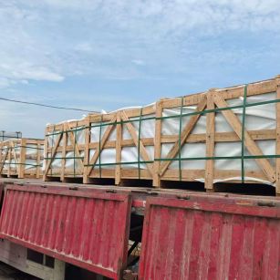 鸡西 芝麻白花岗岩地铺石出口专车-泰国游