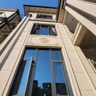 鸡西 黄金麻荔枝面别墅外墙干挂效果展示