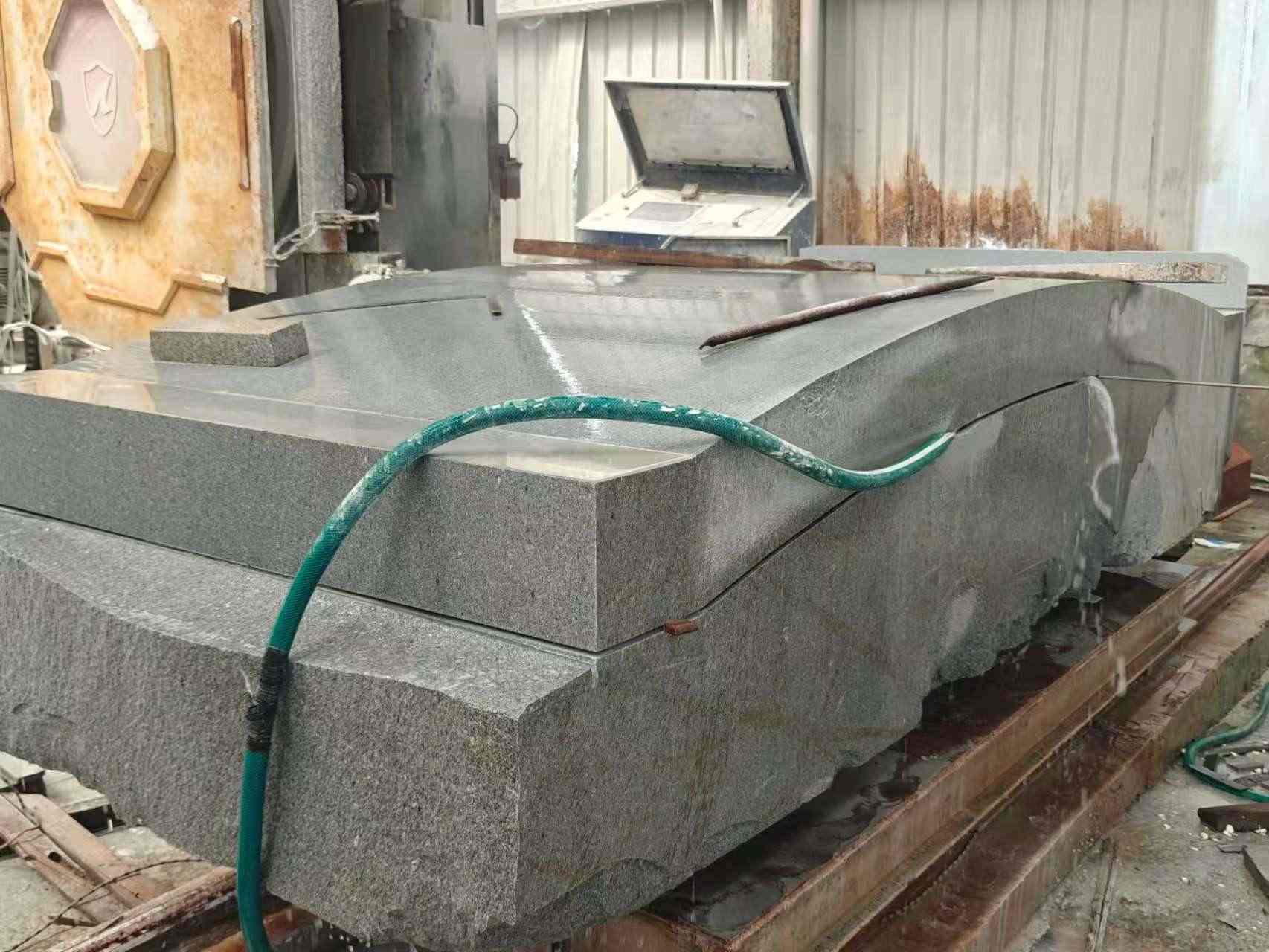 鸡西 芝麻灰异型加工-拱桥