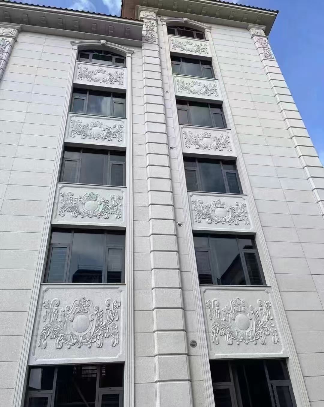 鸡西 白麻荔枝面花岗岩别墅外墙干挂